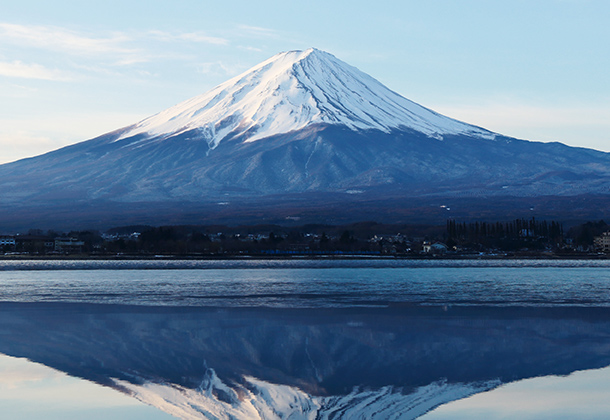 富士山の地下の豊富な水資源